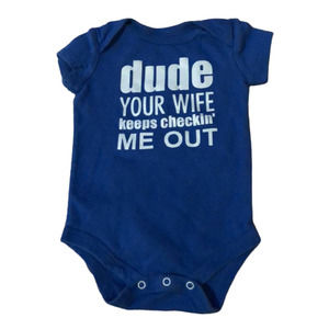 Okie Dokie short sleeve onesie
